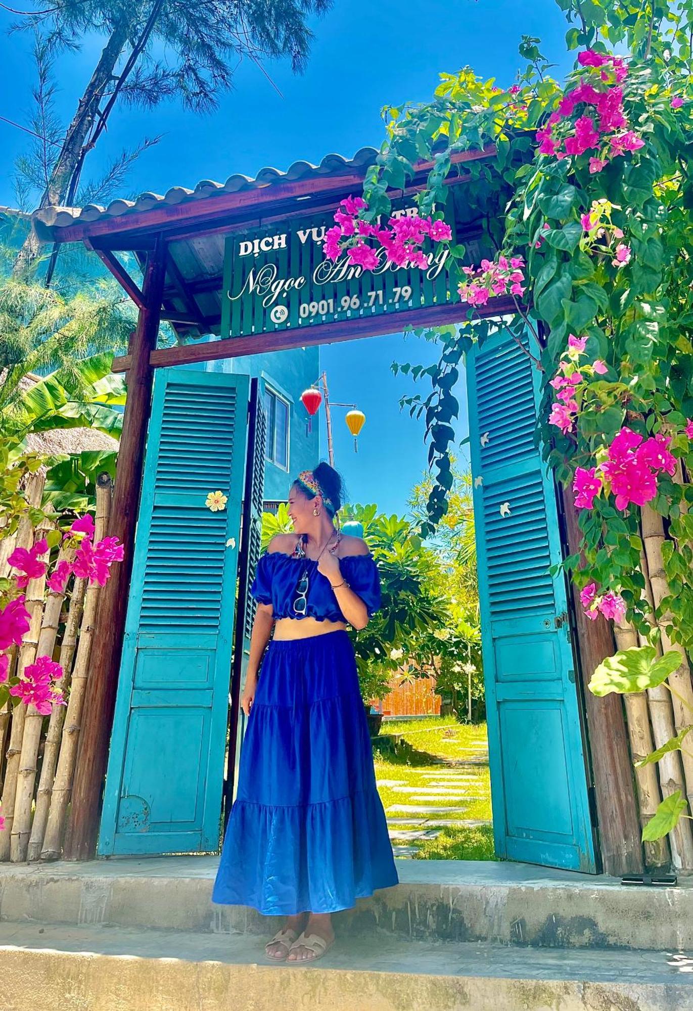 Ngoc An Bang Villa Exterior foto